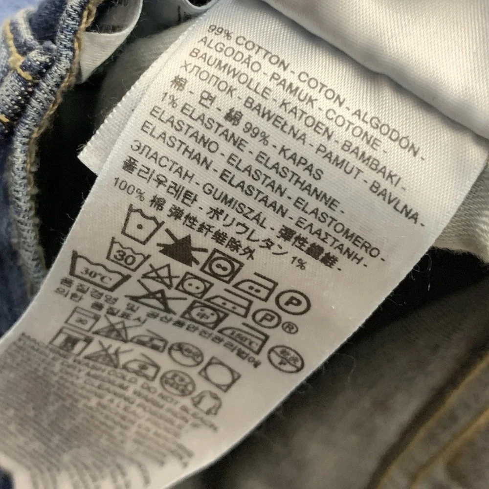 Levis Men Size‎ 40 x 30 Jeans Dark Wash Pants 559 Relaxed Straight Pants Stretch